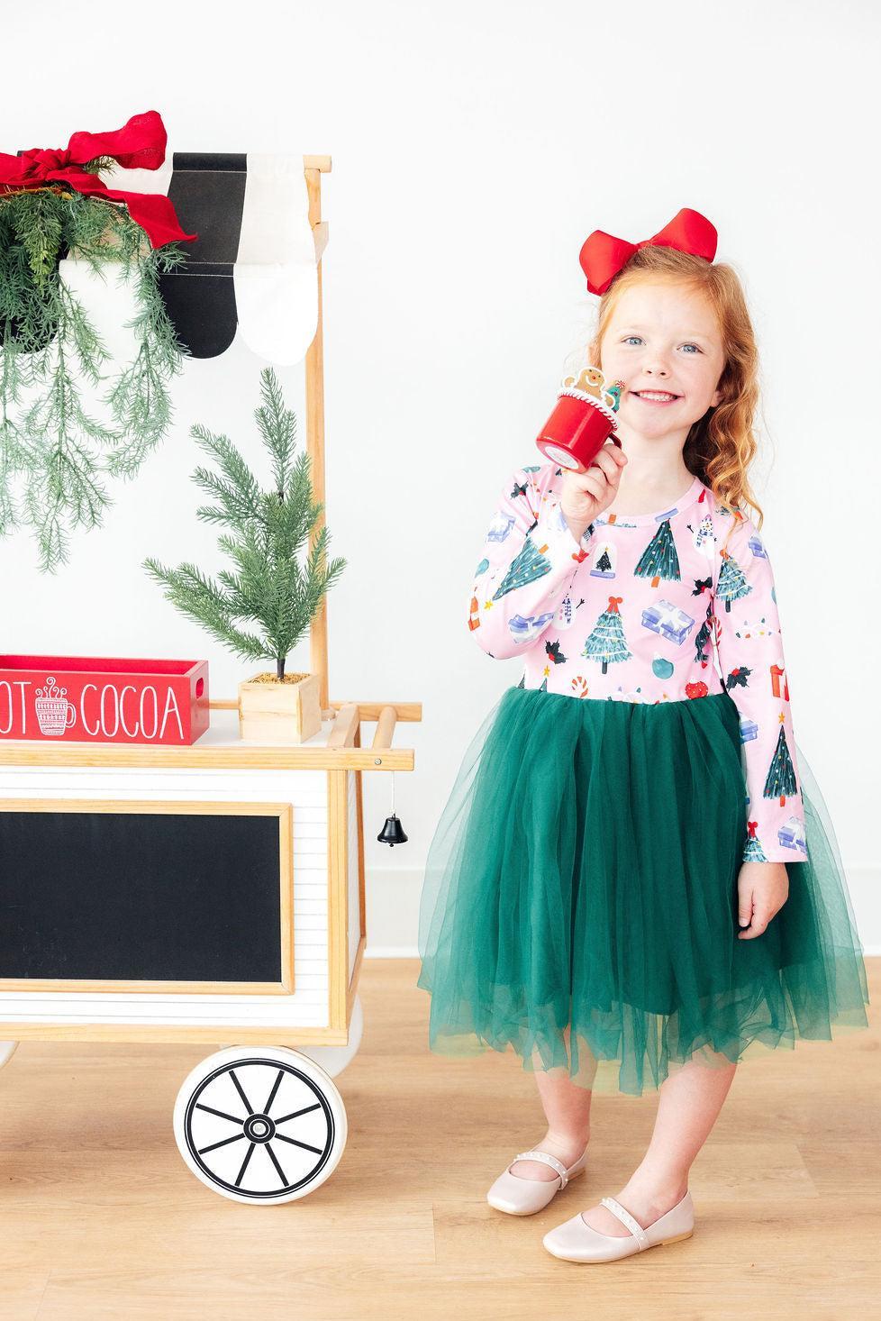 Under the Tree L/S Tutu Dress-Mila & Rose ®