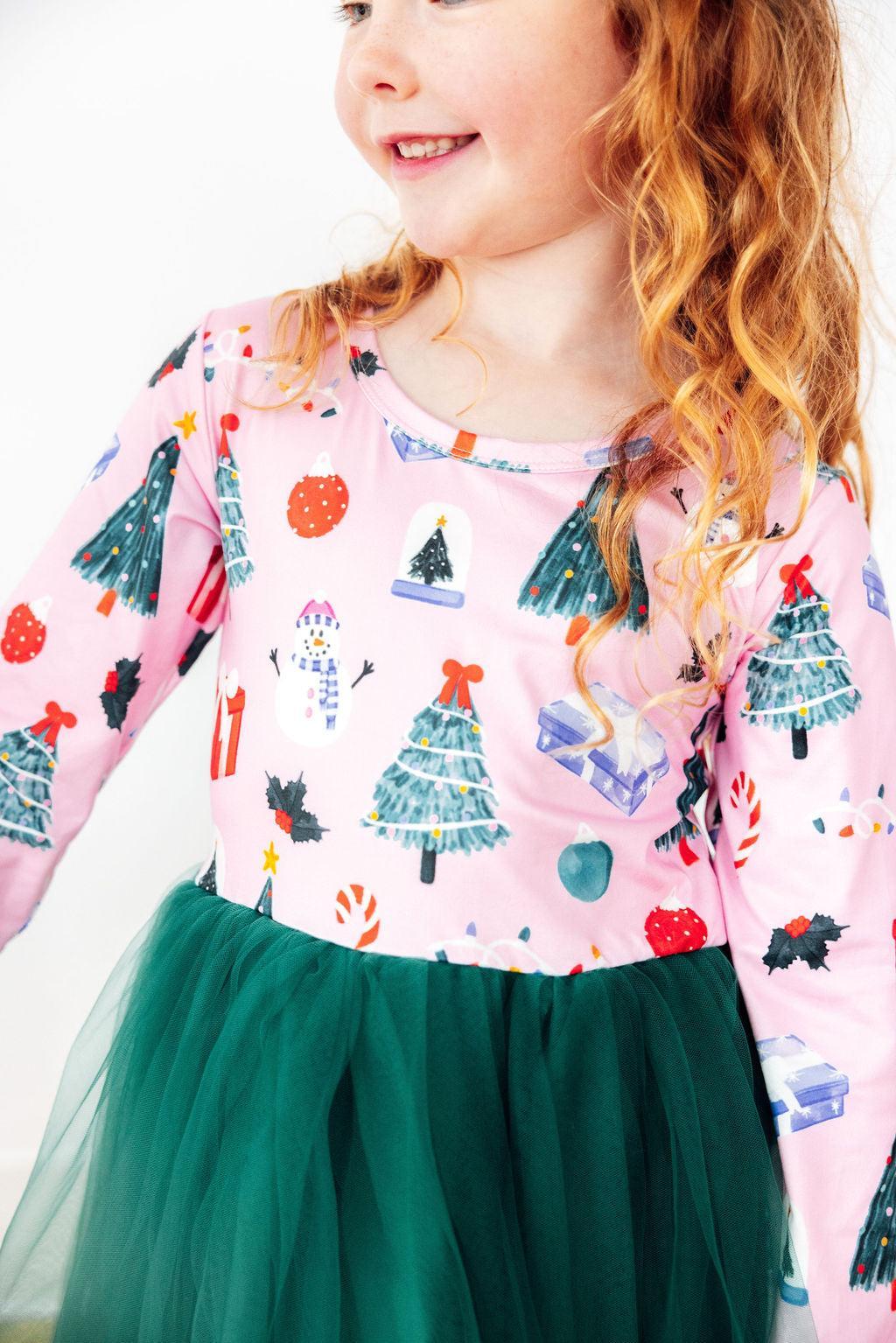 Under the Tree L/S Tutu Dress-Mila & Rose ®