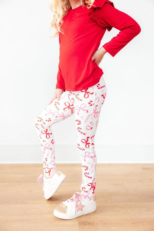 Candy Cane Lane Leggings-Mila & Rose ®