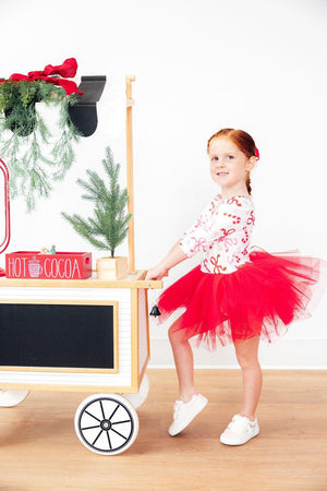 Candy Cane Lane 3/4 Tutu Leotard-Mila & Rose ®
