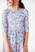 Head in the Clouds 3/4 Sleeve Pocket Twirl Dress-Mila & Rose ®