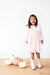 Petal Pink L/S Ruffle Twirl Dress-Mila & Rose ®