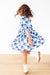 Lone Star 3/4 Sleeve Ruffle Twirl Dress-Mila & Rose ®
