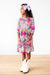 Mauve What's Up Buttercup 3/4 Sleeve Pocket Twirl Dress-Mila & Rose ®
