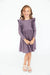 Vintage Violet L/S Ruffle Twirl Dress-Mila & Rose ®