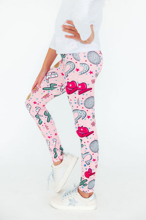 Boots & Bling Leggings-Mila & Rose ®