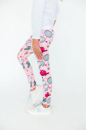 Boots & Bling Leggings-Mila & Rose ®
