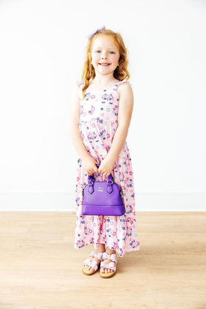 Retro Daydream Ruffle Maxi Dress-Mila & Rose ®