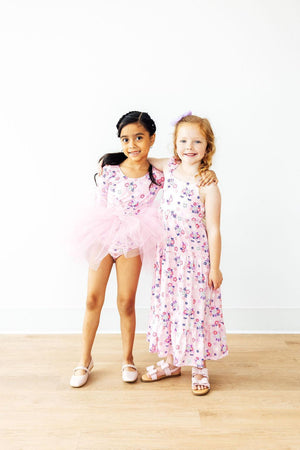Retro Daydream Ruffle Maxi Dress-Mila & Rose ®