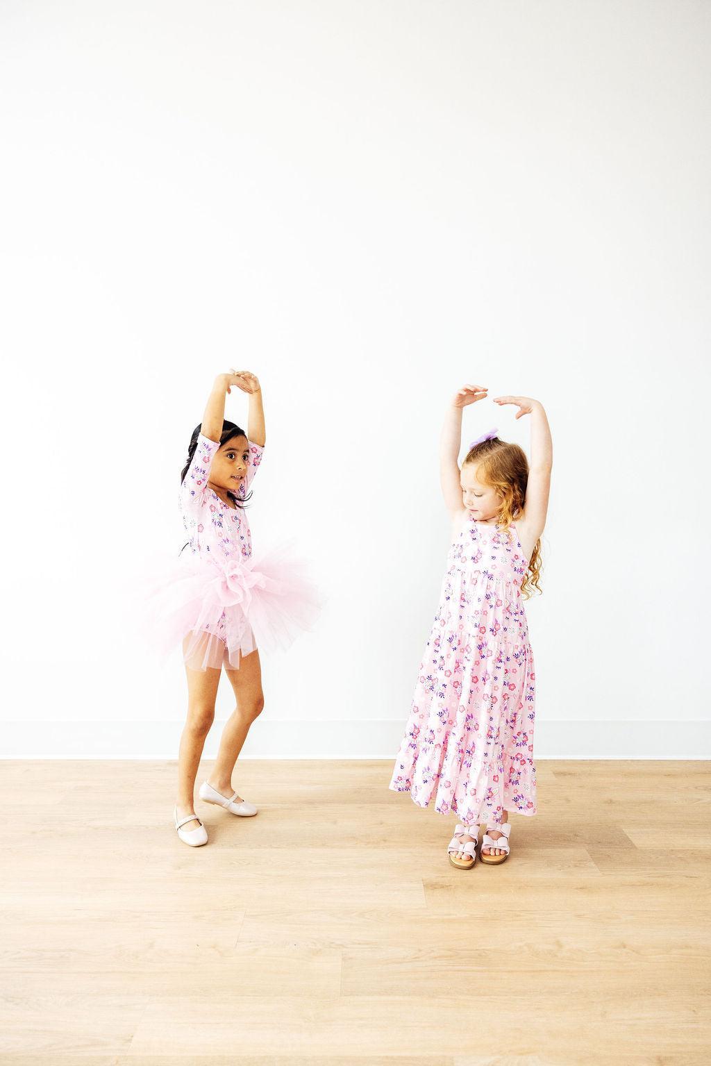 Retro Daydream Ruffle Maxi Dress-Mila & Rose ®