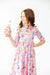 Girly Pop 3/4 Sleeve Pocket Twirl Dress-Mila & Rose ®