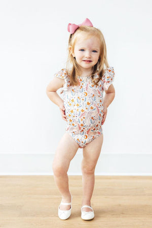 Unicorn Soiree S/S Flutter Sleeve Leotard-Mila & Rose ®