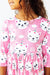 Unicorn Kitties 3/4 Sleeve Pocket Twirl Dress-Mila & Rose ®