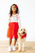 Santa Paws L/S Tutu Dress-Mila & Rose ®