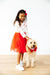Santa Paws L/S Tutu Dress-Mila & Rose ®
