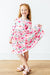 Pinkosaurus Rex L/S Pocket Twirl Dress-Mila & Rose ®