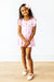 (V) Twirling en Pointe S/S Twirl Leotard-Mila & Rose ®