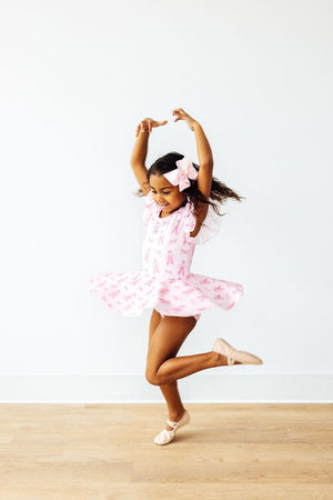 Twirling en Pointe S/S Twirl Leotard-Mila & Rose ®