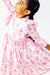 Twirling en Pointe 3/4 Sleeve Ruffle Twirl Dress-Mila & Rose ®