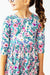 Vivid Garden 3/4 Sleeve Pocket Twirl Dress-Mila & Rose ®