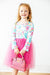 Rainbow Sparkle L/S Tutu Dress-Mila & Rose ®