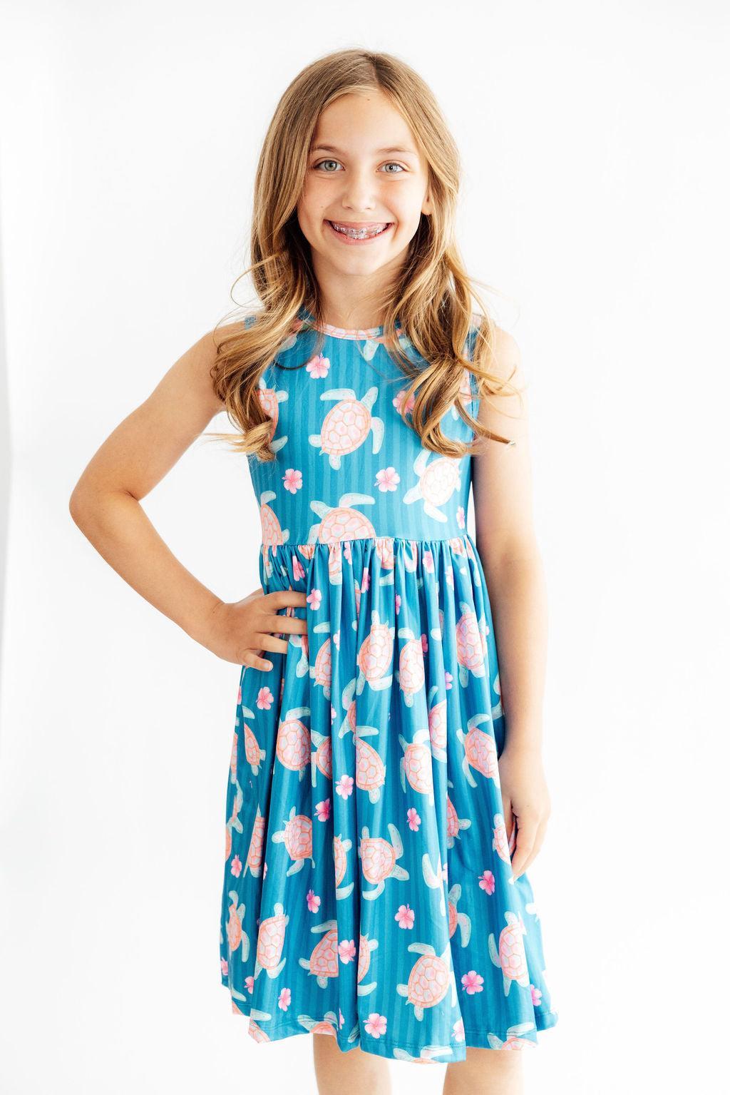 Turtley Adorable Tank Twirl Dress-Mila & Rose ®