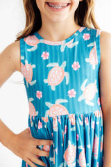 Turtley Adorable Tank Twirl Dress-Mila & Rose ®