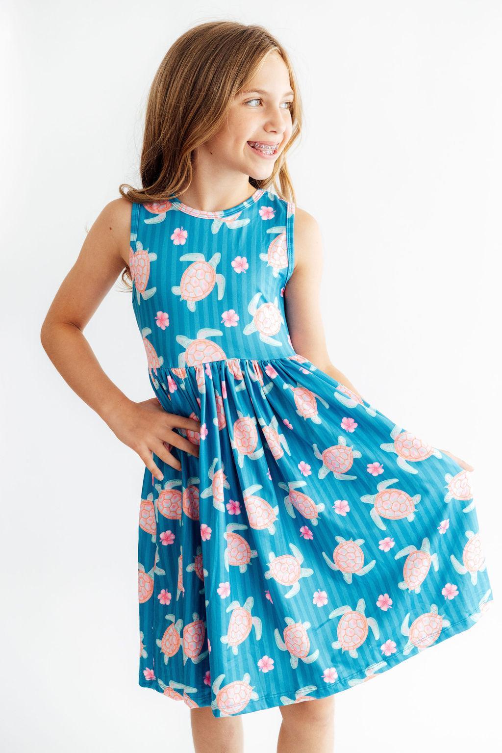 Turtley Adorable Tank Twirl Dress-Mila & Rose ®