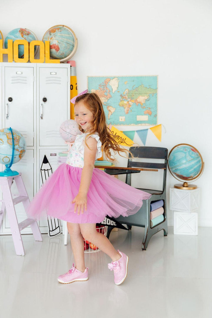 Little Learner Flutter Sleeve Tutu Dress-Mila & Rose ®