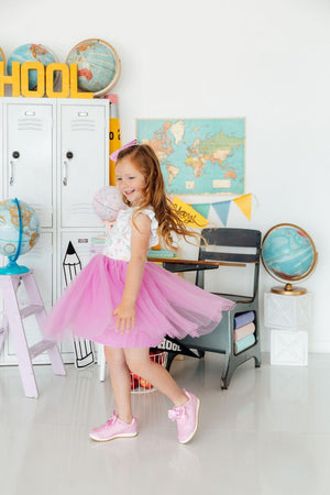 Little Learner Flutter Sleeve Tutu Dress-Mila & Rose ®