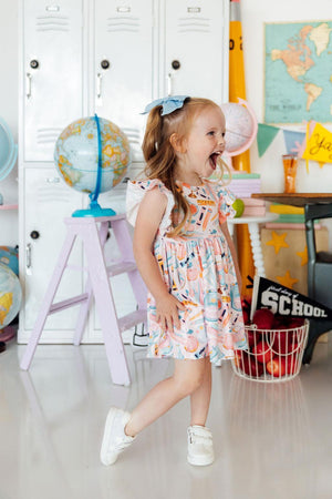 Class Act Flutter Sleeve Twirl Dress-Mila & Rose ®