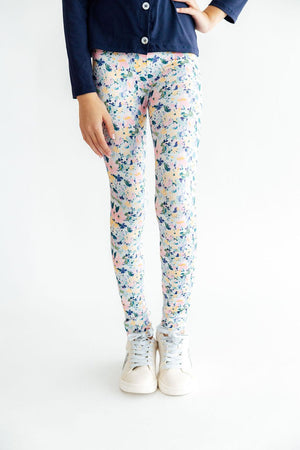 Fall Floral Leggings-Mila & Rose ®