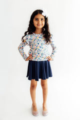 Navy Twirl Skort-Mila & Rose ®