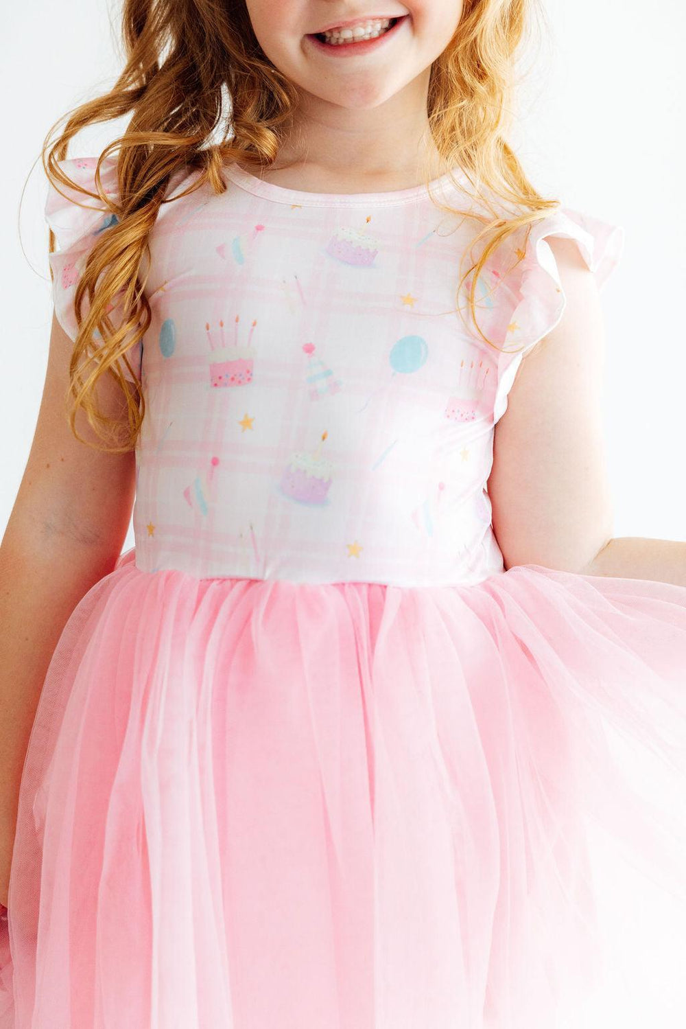 Birthday Magic Flutter Sleeve Tutu Dress-Mila & Rose ®