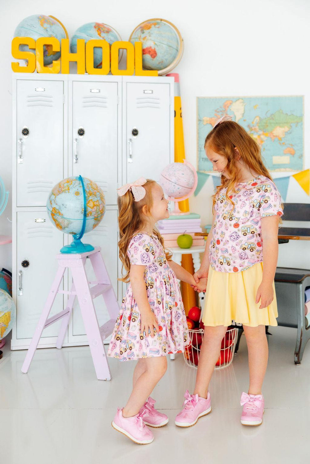 Playground Princess S/S Ruffle Pocket Tee-Mila & Rose ®
