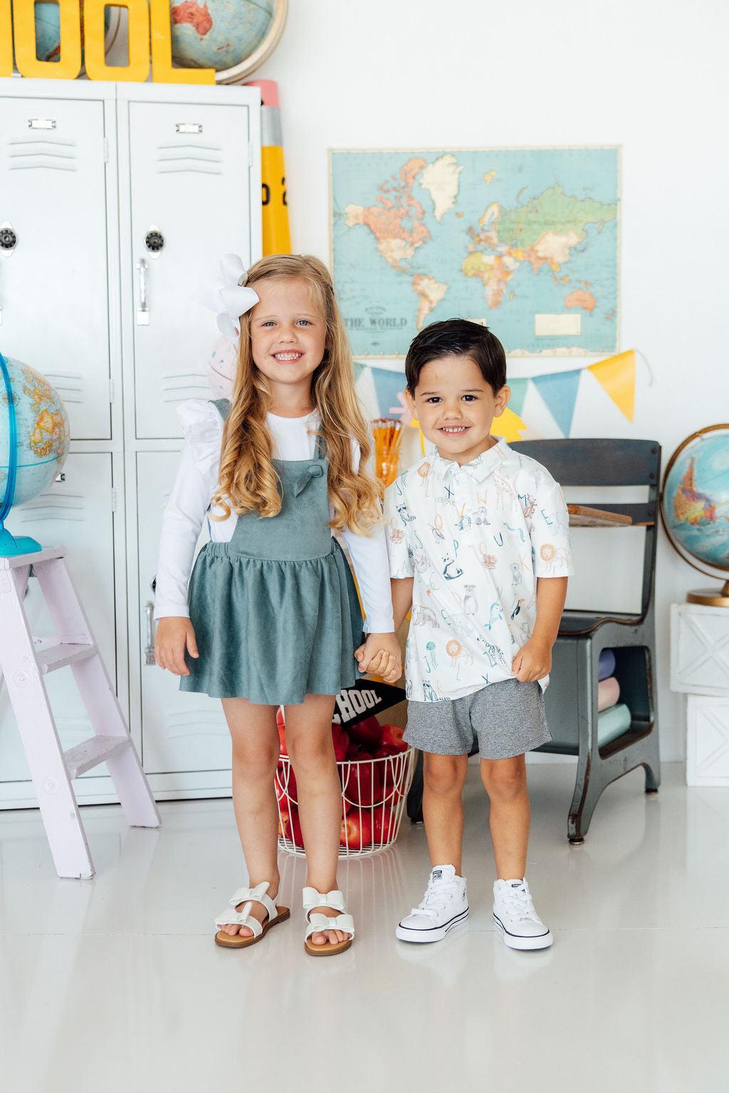 Boys ABC Adventure S/S Polo-Mila & Rose ®