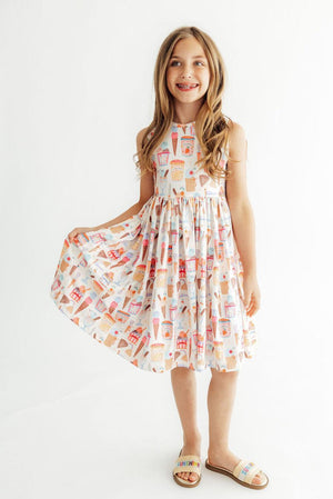 What's the Scoop Tank Twirl Dress-Mila & Rose ®