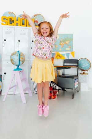 Playground Princess Ruffle Pocket Tee-Mila & Rose ®
