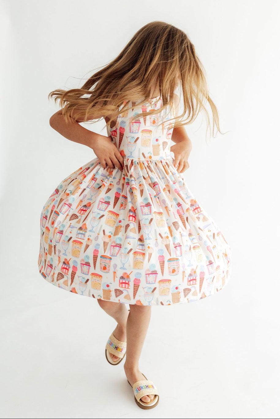What's the Scoop Tank Twirl Dress-Mila & Rose ®