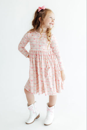 Off the Grid L/S Pocket Twirl Dress-Mila & Rose ®