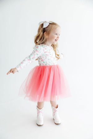Country Christmas L/S Tutu Dress-Mila & Rose ®