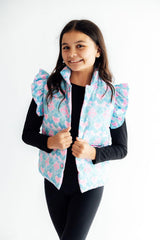 Happy Hearts Puffer Vest-Mila & Rose ®
