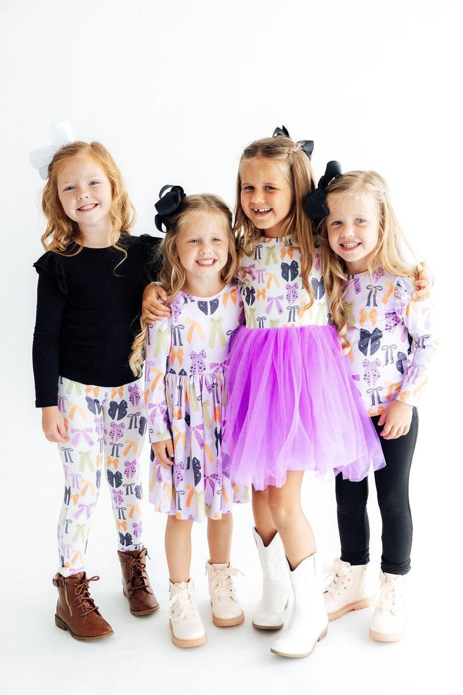Tied with a Boo Leggings-Mila & Rose ®