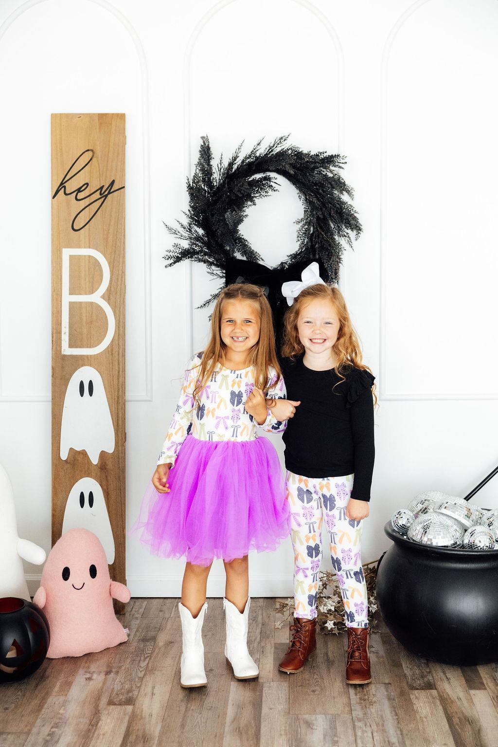 Tied with a Boo Leggings-Mila & Rose ®