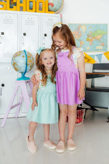 Campus Cutie S/S Ruffle Tee-Mila & Rose ®