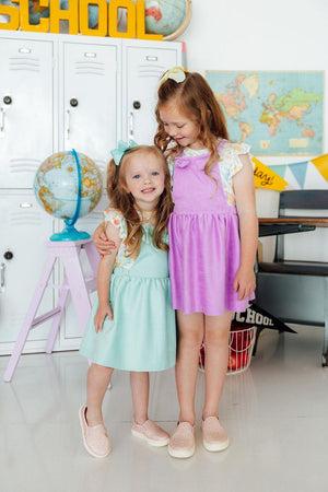 Campus Cutie S/S Ruffle Tee-Mila & Rose ®