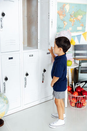 Boys Navy S/S Polo-Mila & Rose ®