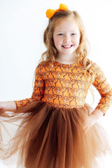 Turkey Trot L/S Tutu Dress-Mila & Rose ®