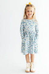 Oopsie Daisy L/S Pocket Twirl Dress-Mila & Rose ®