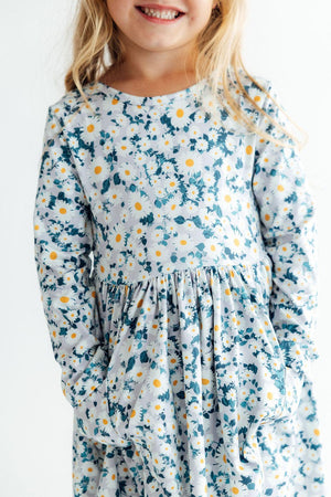 Oopsie Daisy L/S Pocket Twirl Dress-Mila & Rose ®